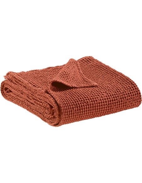 ΚΟΥΒΕΡΛΙ VIVARAISE MAIA SIENNE 260×260 100% ΑΝΑΚΥΚΛΩΜΕΝΟ ΒΑΜΒΑΚΙ