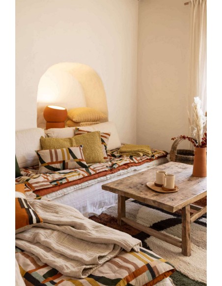 ΡΙΧΤΑΡΙ VIVARAISE NAEL CHAMBRAY MULTICO 135x200 100% ΒΑΜΒΑΚΙ