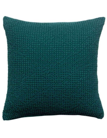 CUSHION VIVARAISE MAIA PETROLE 45x45 100% COTTON