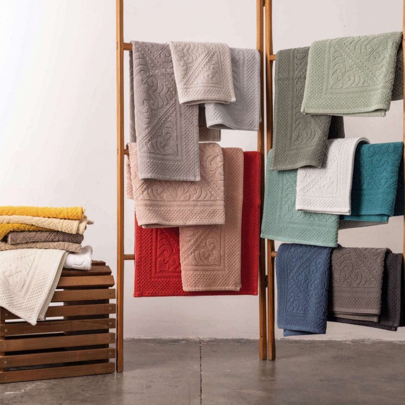 BATHMAT VIVARAISE ENZO CIMENT 54x64... BATHMAT VIVARAISE ENZO CIMENT 54x64...