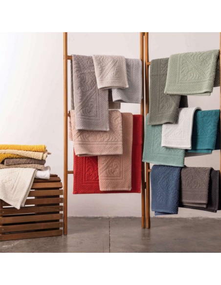 BATHMAT VIVARAISE ENZO THYM 70x140 100% COTTON