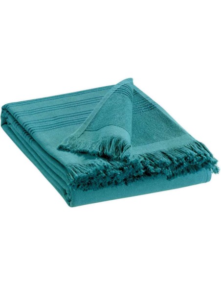 BEACH TOWEL VIVARAISE CANCUN LICHEN 90x180 100% COTTON