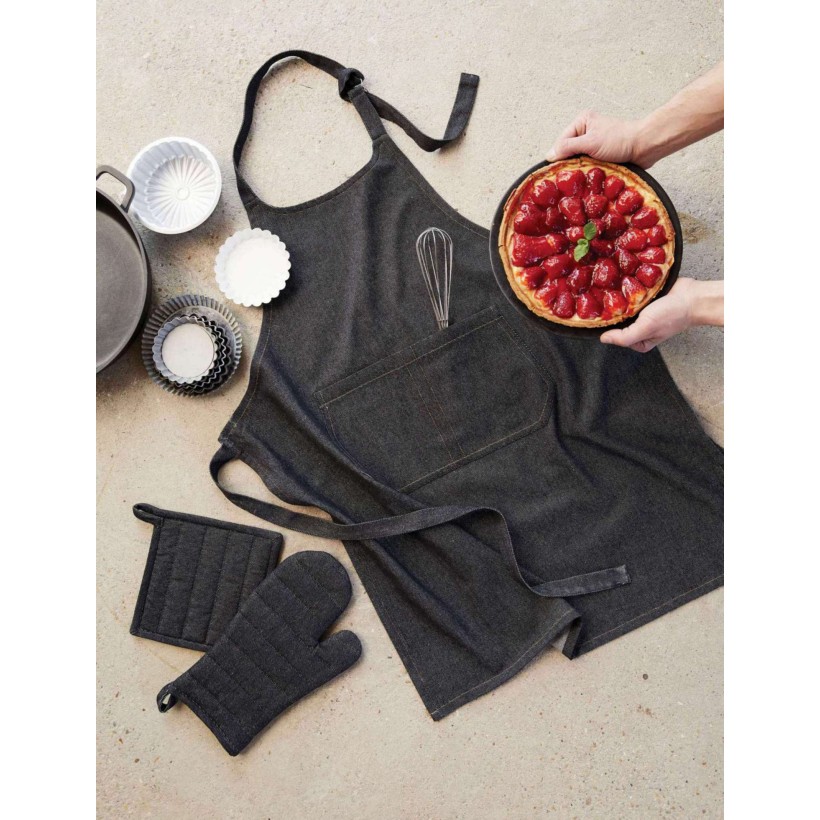 KITCHEN APRON WINKLER DAVIS NOIR...