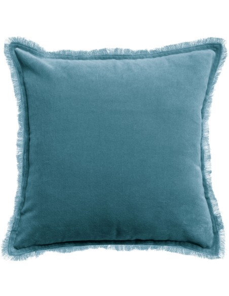 CUSHION VIVARAISE FARA ACIER 45x45 100% VELVET COTTON
