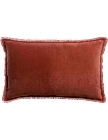 CUSHION VIVARAISE FARA SIENNE 40x65 100% VELVET COTTON