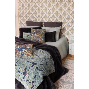 CUSHION VIVARAISE ARIANE PETROLE 45x45 100% COTTON 2
