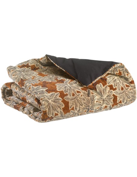 SOFA RUNNER VIVARAISE ARIANE ROUILLE 85x200 100% VELVET COTTON