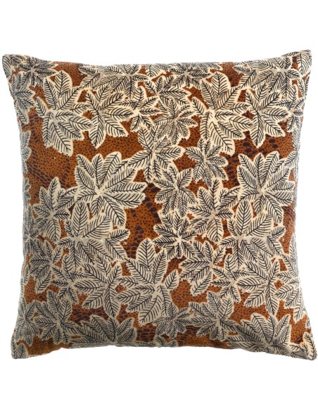 CUSHION VIVARAISE ARIANE ROUILLE 45x45 100% COTTON
