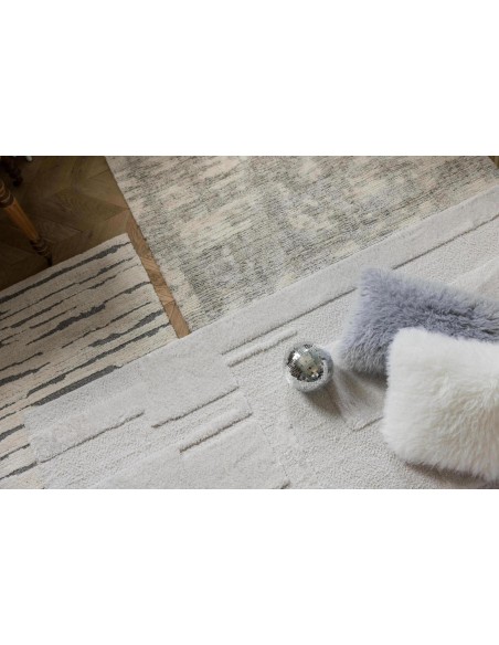 CUSHION VIVARAISE BETANI NEIGE 45x45 100% POLYESTER