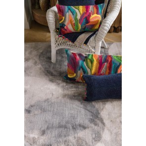 RUG VIVARAISE ALOYSE ACIER 160x230 100% RECYCLED POLYESTER 2