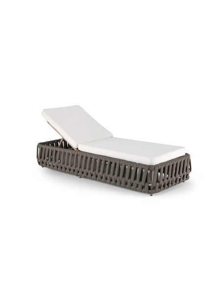 ACHLA LOUNGER ROPE 02 BEIGE 200x70x40 CM