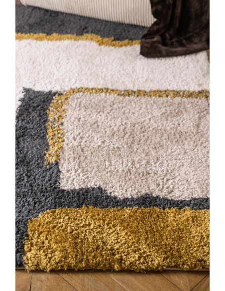 RUG VIVARAISE ROSA MULTI 200x290 100% POLYESTER