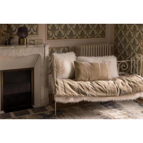 THROW  VIVARAISE BETANI NEIGE 130x160 100% POLYESTER 2