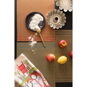 PLACE MAT WINKLER KADRA VERT SAPIN 33x45 75%PVC 25%POLYESTER 2