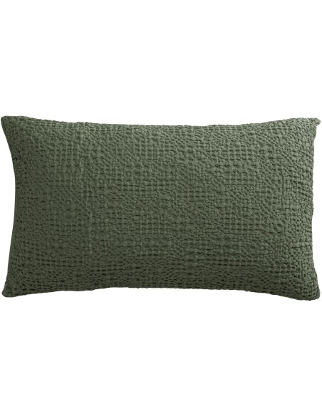 CUSHION VIVARAISE TANA OLIVE 40×65 100% COTTON