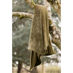 SOFA BLANKET VIVARAISE MICHKA ROMARIN 130X160 100%POLYESTER 2
