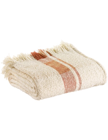 THROW JANE VIVARAISE MULTI SIENNE 130x160 84% RECYCLED POLYESTER 16% COTTON