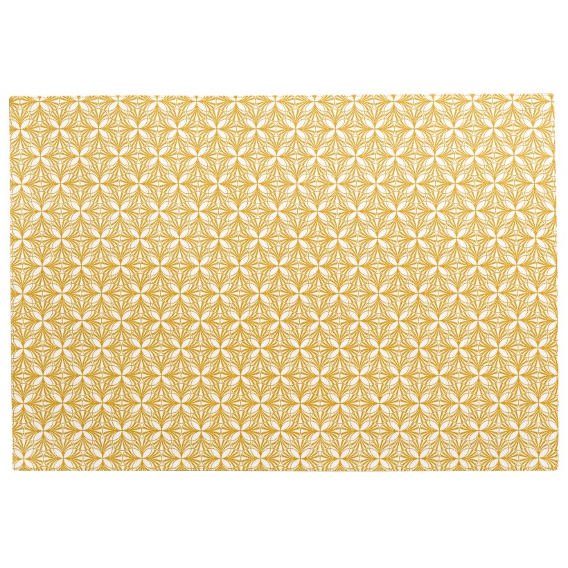 PLACEMAT CALYPSE CURRY 33X48 100% COTTON