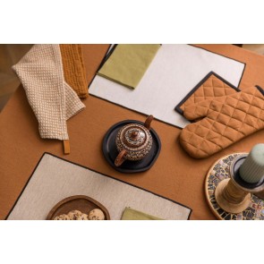 ΤΡΑΠΕΖΟΜΑΝΤΗΛΟ WINKLER GRACE CARAMEL 140x250 100% ΒΑΜΒΑΚΙ 2