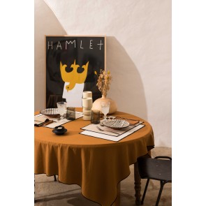 KITCHEN TOWEL WINKLER GRACE CARAMEL 40x40 100% RECYCLED... 2