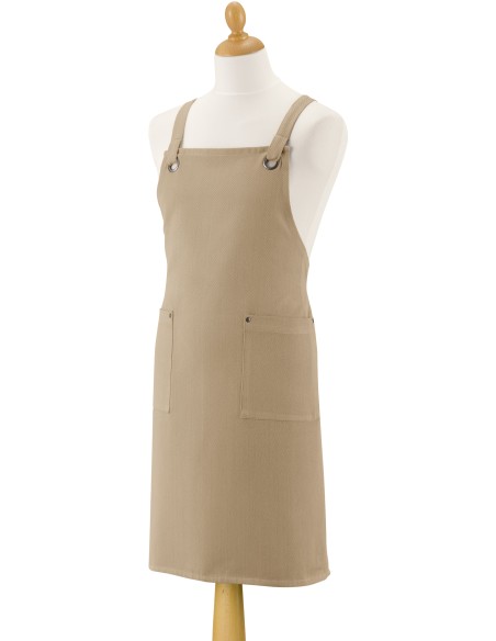 KITCHEN APRON WINKLER ARTISAN CAMEL 72x85 100% COTTON