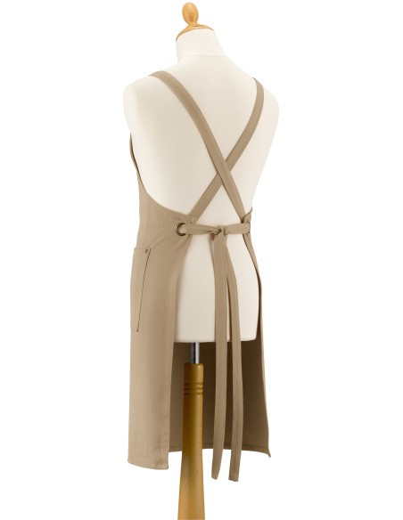 KITCHEN APRON WINKLER ARTISAN CAMEL 72x85 100% COTTON