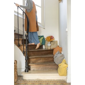 ΤΣΑΝΤΑ WINKLER GRACE VERT JARDIN 35x40x15 100% COTTON 2