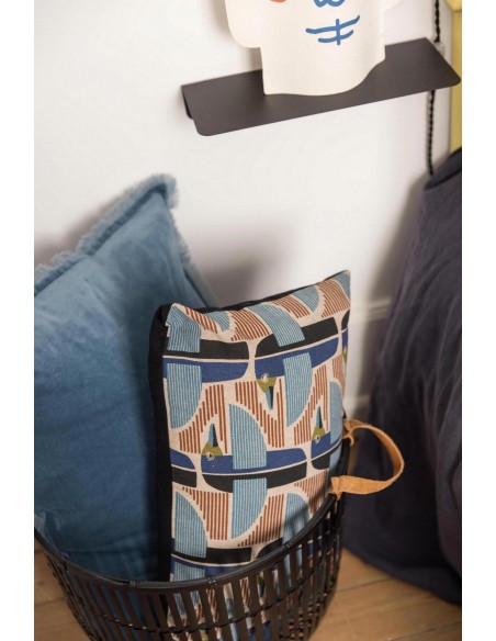 ΜΑΞΙΛΑΡΙ VIVARAISE FARA ACIER 30x50 100% ΒΑΜΒΑΚΕΡΟ ΒΕΛΟΥΔΟ