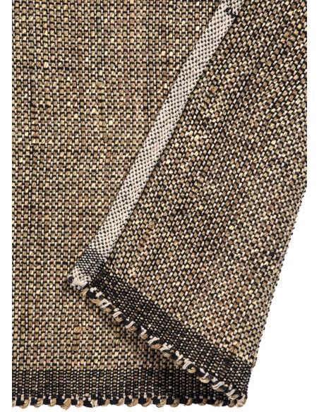 RUG VIVARAISE KARAN CARBONE 200x290 80% SEAGRASS 20% COTTON