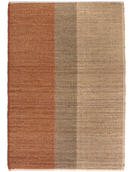 ΧΑΛΙ VIVARAISE KARAN TERRACOTTA 160x230 80% SEAGRASS 20% ΒΑΜΒΑΚΙ