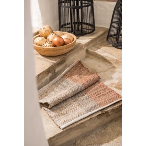 ΧΑΛΙ VIVARAISE KARAN TERRACOTTA 200x290 80% SEAGRASS 20%... 2
