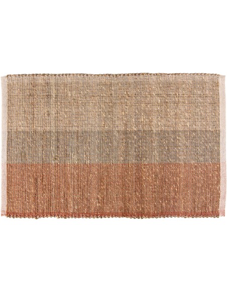 SMALL RUG VIVARAISE KARAN TERRACOTTA 60x90 80% SEAGRASS 20% COTTON