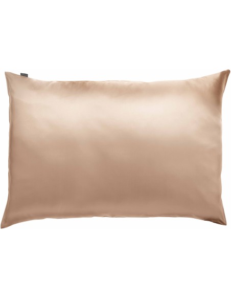 ΜΕΤΑΞΩΤΗ ΜΑΞΙΛΑΡΟΘΗΚΗ ASHLEY LATTE 50x75 100% ΜΕΤΑΞΙ ΜΟΥΡΙΑΣ