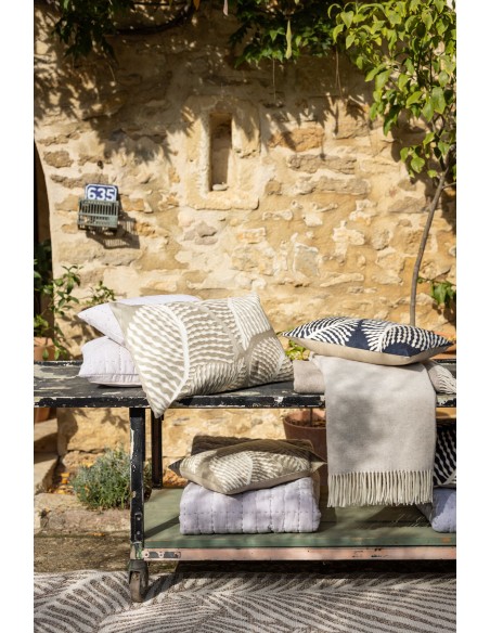 ΚΟΥΒΕΡΛΙ VIVARAISE CAMBRA NATUREL 180x260 100% ΒΑΜΒΑΚΙ