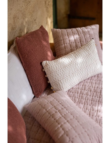 ΚΟΥΒΕΡΛΙ VIVARAISE CAMBRA TERRACOTTA 180x260 100% ΒΑΜΒΑΚΙ