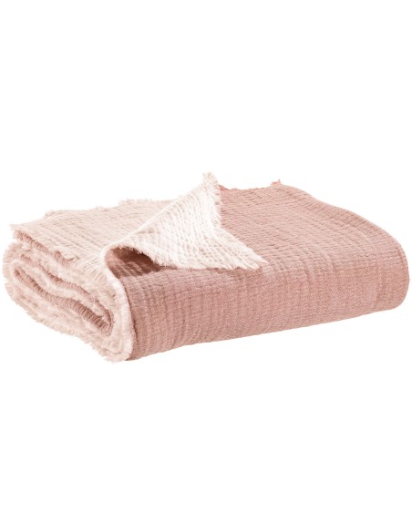 BED COVER VIVARAISE EMILIO TERRACOTTA 240x260 100% COTTON