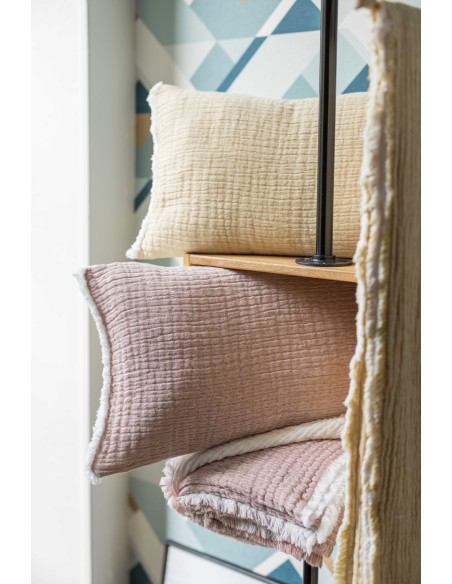 BED COVER VIVARAISE EMILIO TERRACOTTA 240x260 100% COTTON