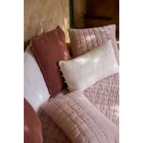 BEDCOVER VIVARAISE CAMBRA TERRACOTTA 240x260 100% COTTON 2