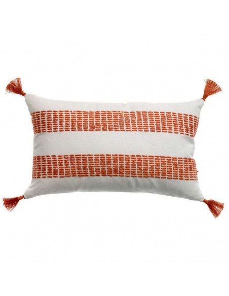 CUSHION VIVARAISE DIANA RAYURE MARMELADE 30×50 55% COTTON 45%LINEN
