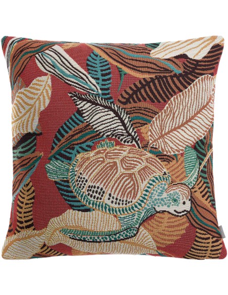 CUSHION VIVARAISE DORI PAPAYE 45x45 100% JACQUARD