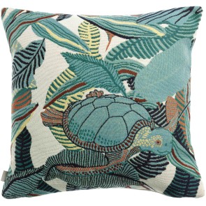 CUSHION VIVARAISE DORI LAGON 45x45 100% JACQUARD
