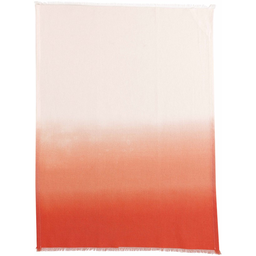 KITCHEN TOWEL WINKLER TIE&DYE PECHE 50x70 100% RECYCLED COTTON