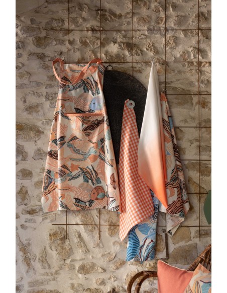 KITCHEN APRON WINKLER DORI PECHE 72x85 100% RECYCLED COTTON