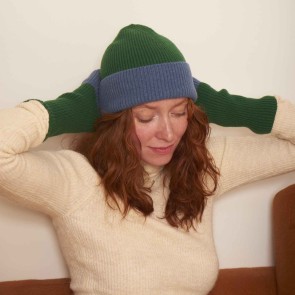 ΜΑΛΛΙΝΟ ΣΚΟΥΦΙ LA CERISE BENNY ΠΡΑΣΙΝΟ 2