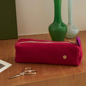 PENCIL CASE LA CERISE IONA CHERRY ORGANIC COTTON 2