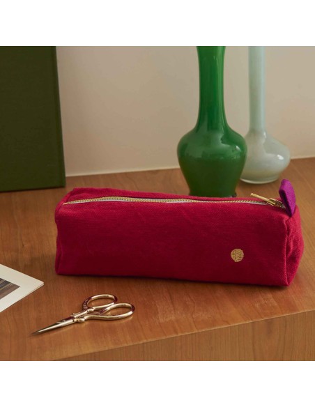 ΚΑΣΕΤΙΝΑ LA CERISE IONA ΚΟΚΚΙΝΟ ΑΠΟ ΟΡΓΑΝΙΚΟ ΒΑΜΒΑΚΙ