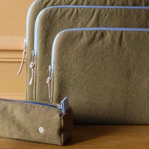 PENCIL CASE LA CERISE IONA NUTS ORGANIC COTTON 2