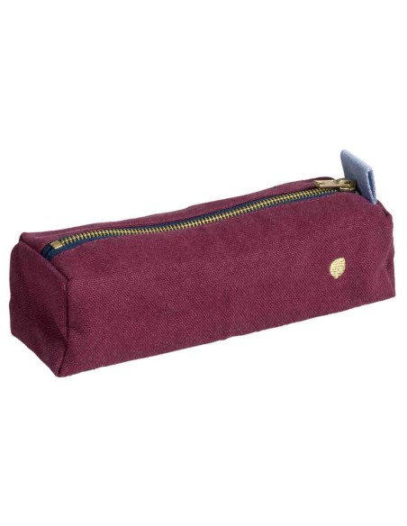 PENCIL CASE LA CERISE IONA WINE ORGANIC COTTON