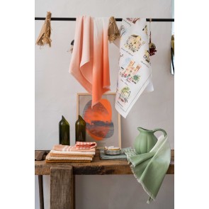 KITCHEN TOWEL WINKLER TIE&DYE CACTUS 50x70  100% COTTON 2