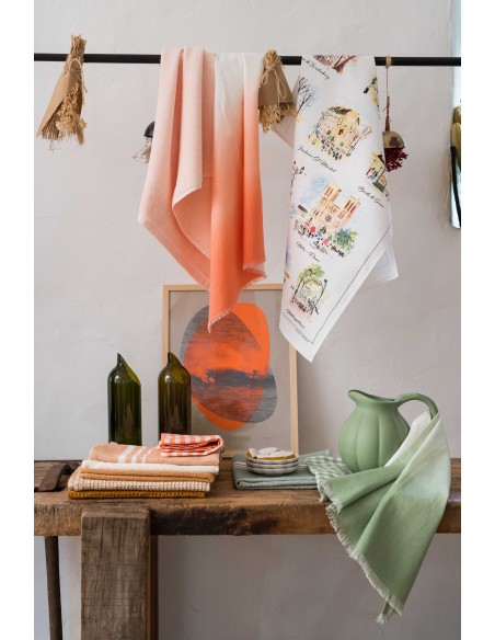 ΠΕΤΣΕΤΑ ΚΟΥΖΙΝΑΣ WINKLER TIE&DYE CACTUS 50x70 100% ΑΝΑΚΥΚΛΩΜΕΝΟ ΒΑΜΒΑΚΙ